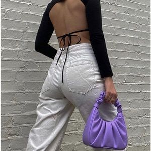 Purple Shoulder Bag - Brand New - stays on shoulder!